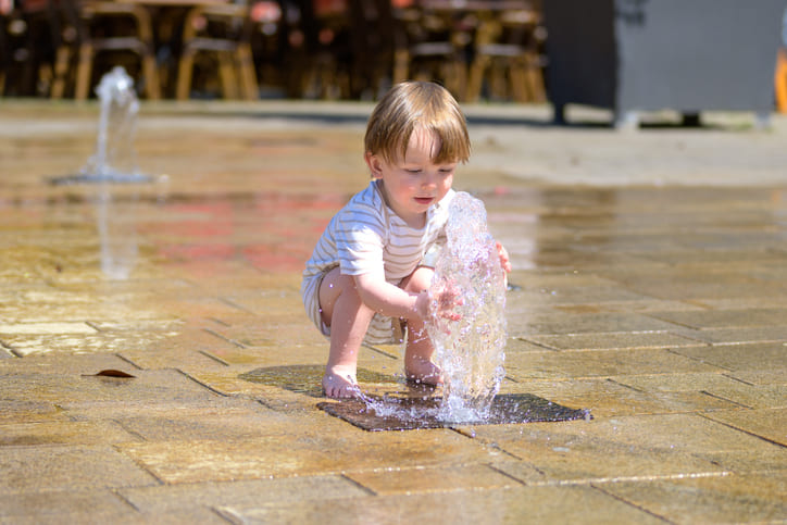 Wasserspielplätze im Saarland